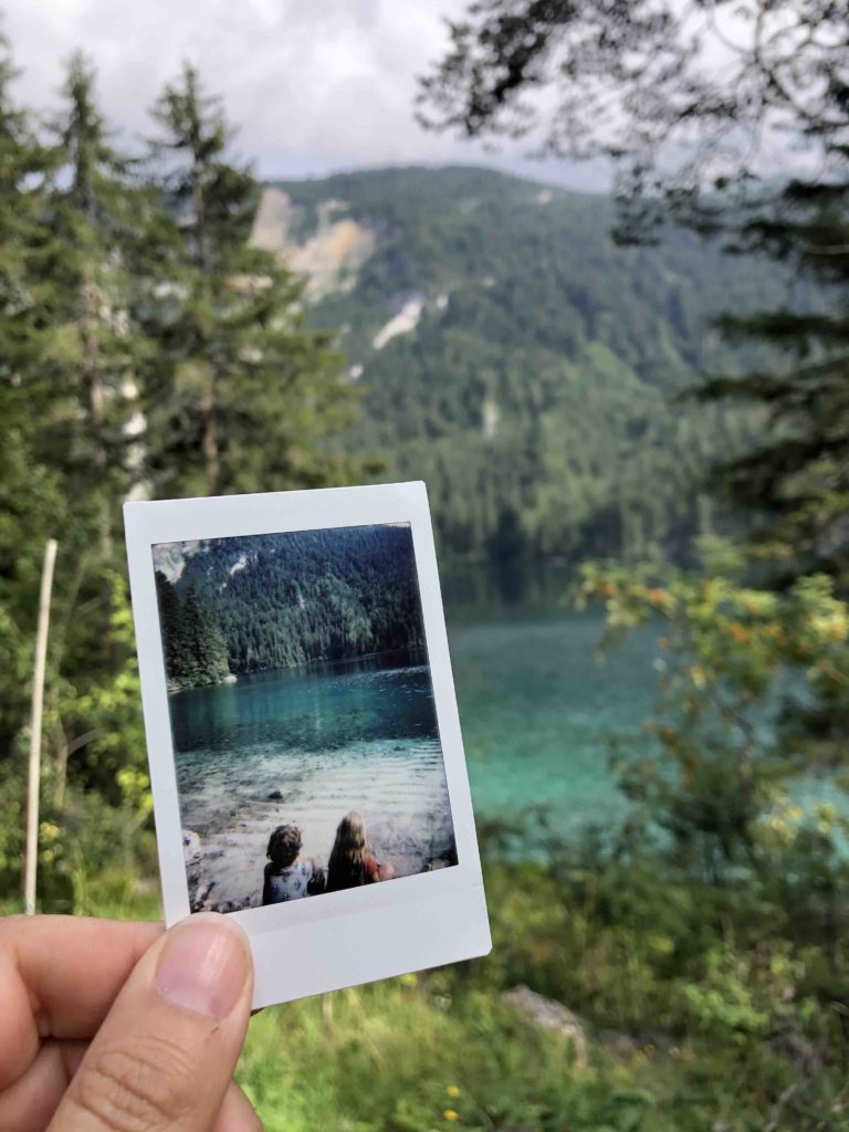 photo de vacances pour album